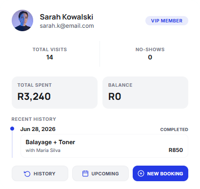 SnipFlow Client Mockup